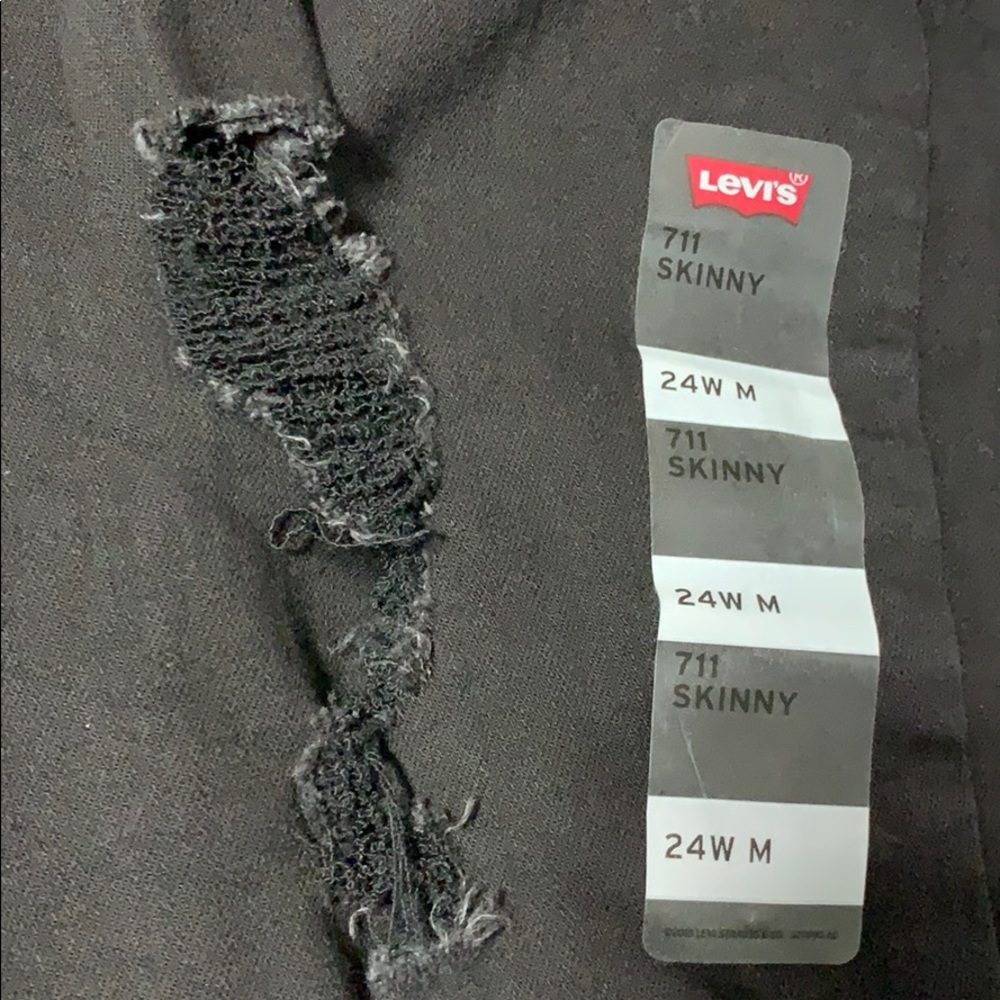 Levi’s 711 Skinny Ladies Plus Jeans - Picture 9 of 14